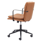 Zuo - Birao Chaise de bureau - Brun-6