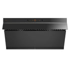 Fotile - Hotte aspirante à ventilation inclinée - 36 po - Gris Moonshadow-Verre trempé mat gris Moonshadow
