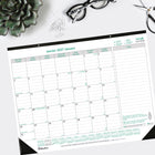 Blueline - 2027 Calendrier sous-main mensuel EcoLogix - 22 po x 17 po - bilingue-Calendrier annuel de référence sur chaque feuille