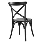 Modway - Gear Fauteuil d’appoint de salle à manger - Noir-9