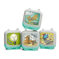 tonies - Figurine Audio - Ensemble Clever tonies - : Inventions et Innovations - Anglais-Divertissement sans écran pour les enfants de 3 ans et plus