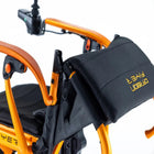 Monarch - Carbon Flyer Fauteuil roulant électrique léger - orange-Le design compact du fauteuil roulant électrique favorise une mobilité quotidienne pratique
