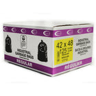 Eco II - Sacs à ordures - 42 po x 48 po - regulier - Clair tinté - paquet de 125 -Paquet de 125