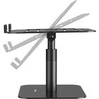 Fellowes - Support pour ordinateur portable d'bureau Alumia - Noir-Fabriqué à partir de 96 % de contenu recyclé post-consommation