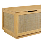 Modway - Soma 47" Rotin Établi de rangement - Chêne-9
