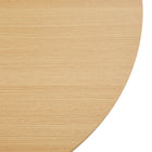 Manhattan Comfort - Table basse moderne Layla 90 cm, chêne naturel-La finition effet bois apporte une élégance organique