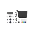 DJI - Kit microphone sans fil Mic Mini 2 avec 2 émetteurs, un récepteur et un étui de chargement-Léger et polyvalent, rangement compact