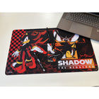Kess - Tapis de jeu Sonic Moderne Shadow-Design polyvalent idéal pour les jeux de cartes à collectionner, les jeux de table ou comme tapis de bureau