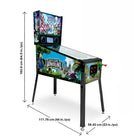 Wonderland Amusements - Alice Goes To Wonderland Pinball - Anglais-Éclairage de terrain de jeu à DEL pour une meilleure visibilité