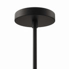 Modway - Penrose 6-Lumière Lustre - Noir-Homologué UL pour les emplacements humides