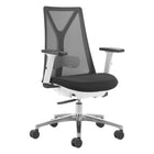 Zuo - Hasso Chaise de bureau - Noir-Fonction d’inclinaison offrant confort et soutien ajustables