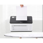 MUNBYN - Imprimante à étiquettes 941BP - Blanche-L'application MUNBYN Print dispose d'une interface conviviale et est fournie avec un guide de démarrage rapide pour vous aider à vous lancer rapidement. Avec sa construction robuste et son impression de haute qualité, l'imprimante est conçue pour durer et sera sans aucun doute un ajout précieux à votre entreprise. Que vous soyez une petite boutique eCommerce ou un grand entrepôt, l'imprimante thermique portable à étiquettes sans fil P941B est le choix parfait