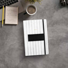 Mead - West Village Journal à élastique, 9 po H x 6 po l, noir, 80 feuilles-8