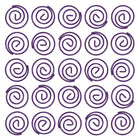 JAM Paper - Trombones ronds - violets - paquet de 50-Ces trombones colourés sont parfaits pour organiser les papiers à la maison, à l'école ou au bureau
