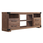 Manhattan Comfort - Meuble TV traditionnel Richmond 60 po - Marron-Garantie limitée du fabricant de 30 jours