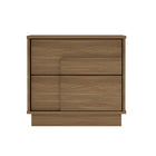 Manhattan Comfort - Table de nuit moderne Horizon 21,7" - Érable-Table de nuit moderne pour chambre et salon