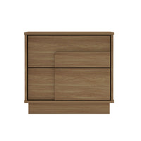 Manhattan Comfort - Table de nuit moderne Horizon 21,7" - Érable-Table de nuit moderne pour chambre et salon