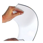 Azar - Porte-documents de bureau/comptoir à chargement arrière - Transparent - Paquet de 3-4