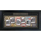 Original Six Buildings 16X35 - Impression encadree - 39" x 20"-Qualité supérieure - print framed