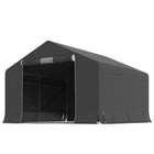 Outsunny - Abri portable 10 pi x 10 pi-Cadre en métal galvanisé amélioré avec des barres supplémentaires offrant une stabilité et une protection exceptionnelles
