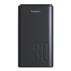 Kopplen - Batterie externe 30000 mAh 22,5 W à recharge rapide avec affichage numérique – Noire-Recharge rapide (sortie 22,5 W) : Grâce à une sortie puissante via les ports USB-C et USB-A, cette batterie externe peut recharger plusieurs appareils rapidement. Cette fonctionnalité est importante pour les utilisateurs souhaitant réduire les temps morts et garder leurs appareils prêts à l’emploi