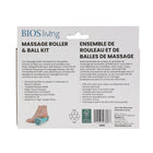 BIOS Living - Ensemble de rouleau et de balle de massage-10