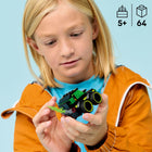 LEGO - City Brick Rides Véhicules – La voiture de course de jeux vidéo-Voiture de jeux vidéo facile à construire avec une figurine de pilote