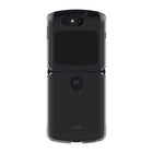 AXS - ULTRA CLEAR étui testé contre les chutes pour Moto RAZR 50 (2024) - Transparent-Protection anti-UV pour afficher clairement le design original de votre cellulaire