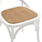 Modway - Gear Fauteuil d’appoint de salle à manger Ensemble de 4 - Blanc-10