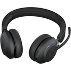 Jabra - Casque sans fil stéréo sans fil/USB-C supra-auriculaire Evolve2 65 - Unified-Des haut-parleurs puissants de 40 mm offrent un son plus riche pour une expérience audio plus immersive