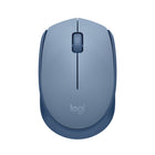 Logitech - M171 Souris Sans Fil pour PC, Mac, Ordinateur portable, 2,4 GHz avec Mini-récepteur USB - Blue Gris-Connexion instantanée: connectez-vous en 3 secondes à votre ordinateur via un récepteur USB puissant et fiable qui se branche sur le port USB de votre ordinateur.
