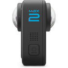 GoPro - Caméra d'action MAX2 True 8K 360°-Le meilleur point de vue : Maximisez votre créativité et obtenez les images les plus larges, les plus hautes et les plus immersives possibles, incluant des selfies, des vidéos suivies par caméra et plus encore, à partir de la même vidéo à 360 degrés.