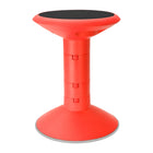 Storex - Tabouret Réglable 12-18 po - Base Antidérapante - Noir-Poignées intégrées pour un transport facile, même pour les enfants plus petits