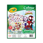 Crayola - Coloriage et autocollants - Spidey et ses amis extraordinaires-Coloriage pour les enfants de 3 ans et plus.