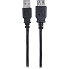 Staples - Câble de rallonge USB-A - 6 pi-Branchement USB-A – Dispose d’un connecteur mâle USB-A et d’un connecteur femelle USB-A