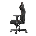 Anda Seat - Kaiser 3 Premium Chaise de Gaming de taille XL - Noir-Accoudoirs 4D entièrement métalliques échangés magnétiquement avec des dessus d'accoudoirs ou des dessus de table de couleurs