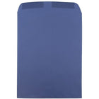 Jam Paper - 10 x 13 Catalogue à ouverture sur le côté court Enveloppes avec fermeture gommée - Bleu présidentiel - 50 Paquet (263919489I)-Dimensions : 10 x 13 pouces