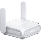 ASUS - Routeur de voyage portable double bande Wi-Fi 7 BE3600 - Blanc-Connectivité trimodale pour les voyages, le travail et la maison grâce au partage de connexion mobile 4G/5G et au Wi-Fi public