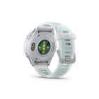 Garmin - Forerunner 570 - 42 mm, aluminium bleu nuage avec bracelet translucide Whitestone/bleu nuage-BATTERIE POUR DES JOURS - Parcourez la distance avec jusqu'à 11 jours d'autonomie en mode montre connectée pour le boîtier de 47 mm (jusqu'à 10 jours pour 42 mm).