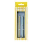 Moments Of Joy - Stylos - 1.0 mm - couleurs variées - paquet de 2-Comprend 2 stylos à bille en métal à fermeture rotative