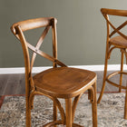 Modway - Gear Tabouret de bar - Noyer-Capacité de poids : 330 lb.