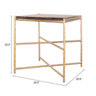 Zuo - Kove Table d’appoint - Or-Garantie limitée de 3 ans