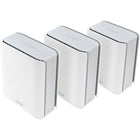 ASUS - Routeur extensible intelligent AiMesh tri-bande ZenWiFi BT6 - Paquet de 3-Smart AiMesh alimenté par l'IA augmente la couverture jusqu'à 5800 pieds carrés (pack de 2) et une extensibilité facile avec les routeurs ASUS compatibles pour un Wi-Fi domestique transparent et sécurisé