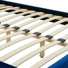 Modway - Sutton Performance Velvet Cadre de lit simple, Marine-Capacité de poids du cadre de lit : 800 lb