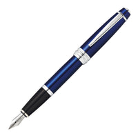 A.T. Cross - Stylo-plume Bailey, bleu, plume moyenne-Stylo-plume à encre noire