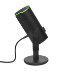 JBL - Quantum Stream Studio-VU-mètre à éclairage RVB - Gardez facilement un œil sur votre volume grâce au VU-mètre à éclairage RVB qui entoure le bouton de commande et mesure le volume en temps réel. On ne vous entend pas ? Essayez d’augmenter le gain. Vous êtes dans le rouge ? Vos auditeurs pourraient entendre des coupures et des distorsions, alors allez-y mollo