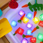 Glo Pals - Cubes lumineux - Lumi-S'éteint automatiquement lorsqu'il est retiré de l'eau
