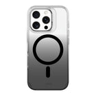 AXS - Crystal Shield Étui D3O fabriqué avec du plastique recyclé MagSafe compatible pour Apple iPhone 16 Pro - Fumé Dégradé-Protection anti-UV pour afficher clairement le design original de votre cellulaire