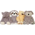 Bintiva - Animal lesté à câliner - Paresseux-Offre un poids profond de 4 lb qui calmera et détendra même l'enfant le plus agité. Mesure 17 po x 13 po x 6 po