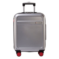 Air Canada - Magnum Valise de Cabine Rigide Pivotante de 20 po - Argent-Fabriqué en ABS/PC durable et léger